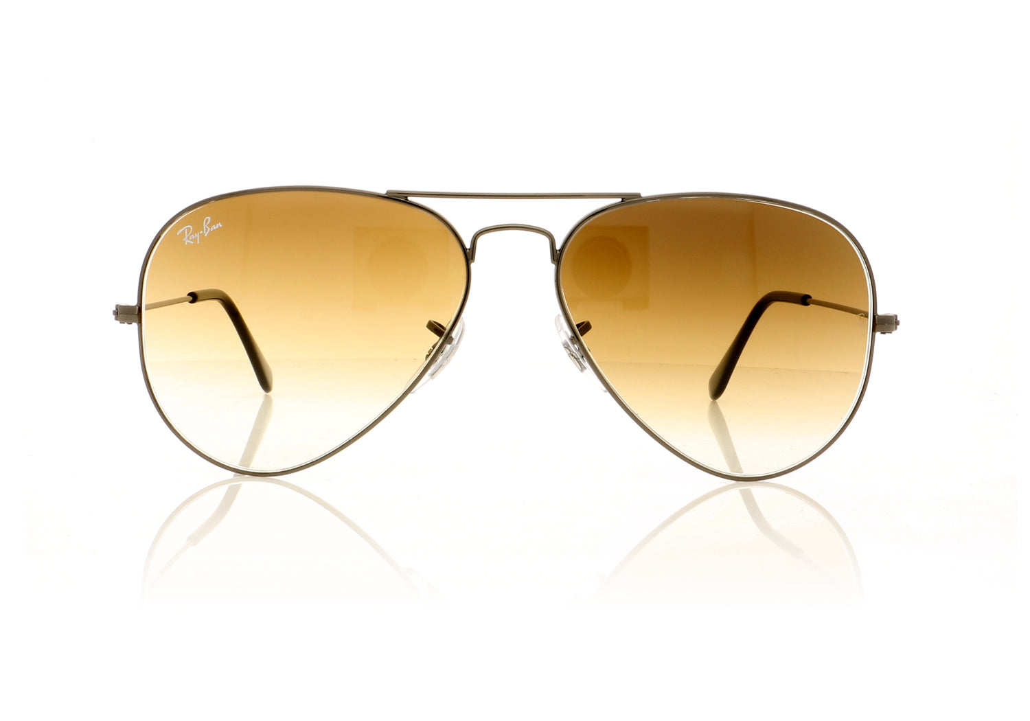 Ray-Ban Aviator Large Metal 004/51 Gunmetal Sunglasses - Front