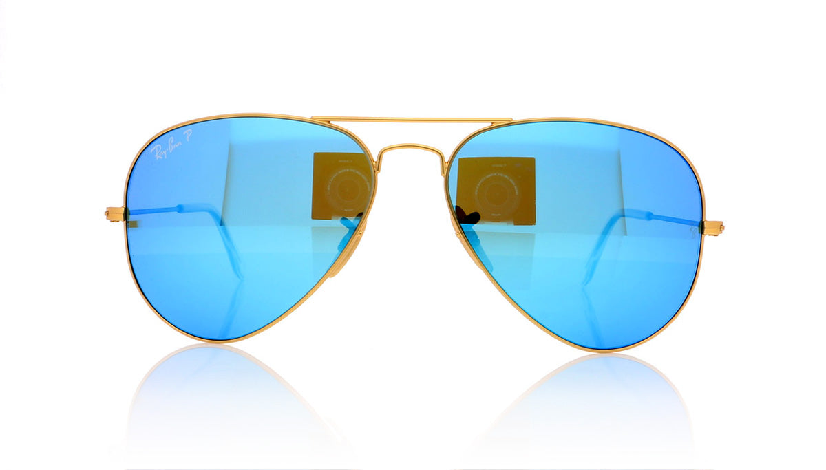 Ray-Ban Aviator Large Metal RB3025 112/4L Mt Gld Sunglasses - Front