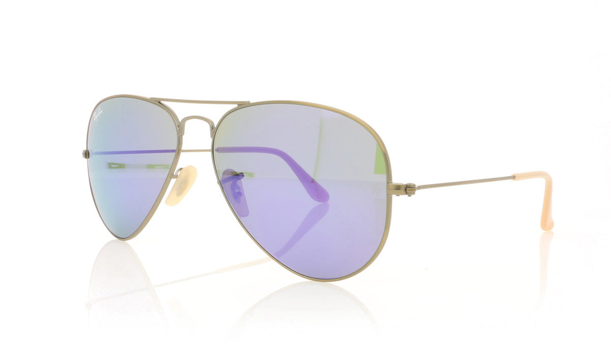 Ray-Ban Aviator Large Metal RB3025 167/1M Bronze Sunglasses - Angle