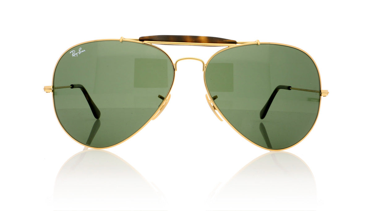 Ray-Ban OUTDOORSMAN RB3029 181 Gold Sunglasses - Front