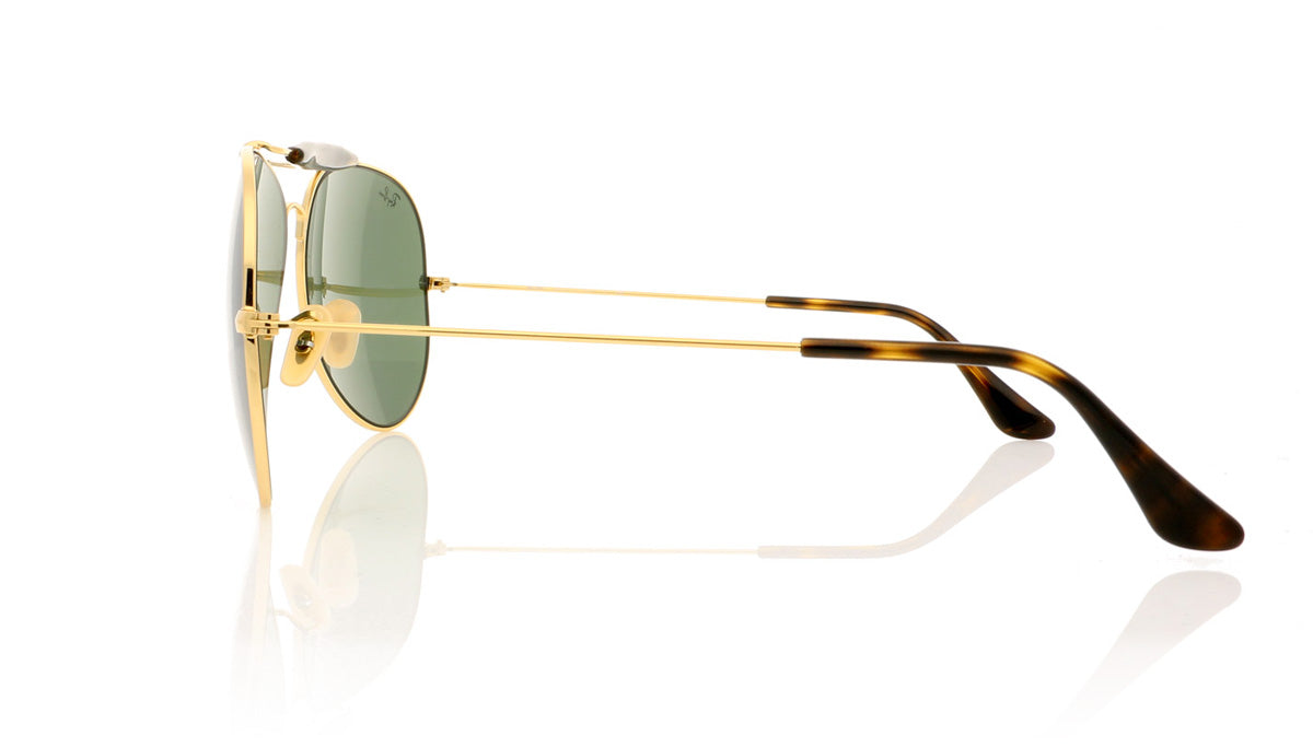 Ray-Ban OUTDOORSMAN RB3029 181 Gold Sunglasses - Side