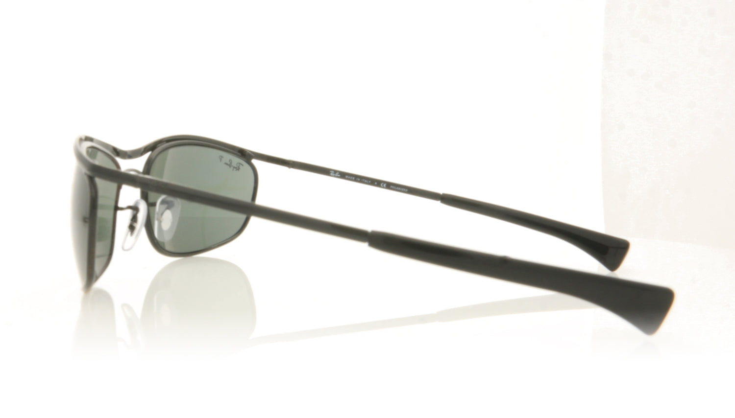 Ray-Ban Olympian I Deluxe 002/58 Black Sunglasses - Side