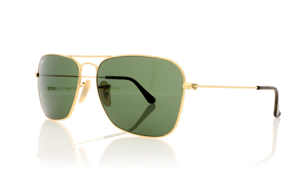 Ray-Ban RB3136 181 Gld Sunglasses - Angle