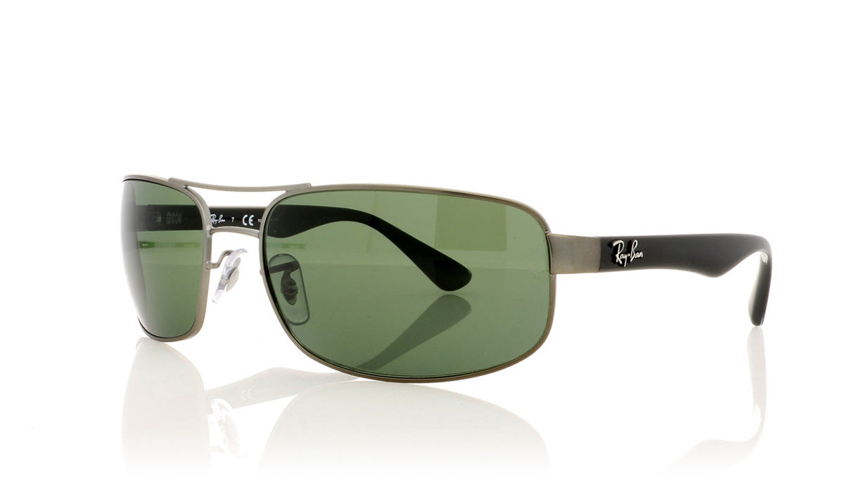 Ray-Ban RB3445 029/58 Mt Gun Sunglasses - Angle