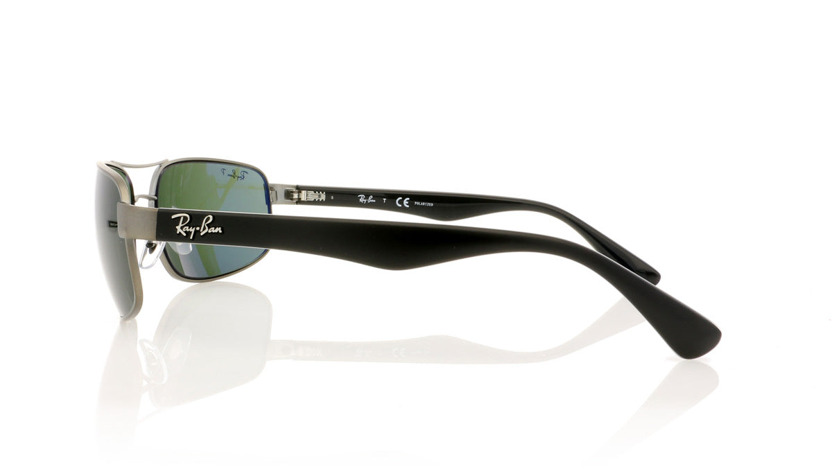 Ray-Ban RB3445 029/58 Mt Gun Sunglasses - Side