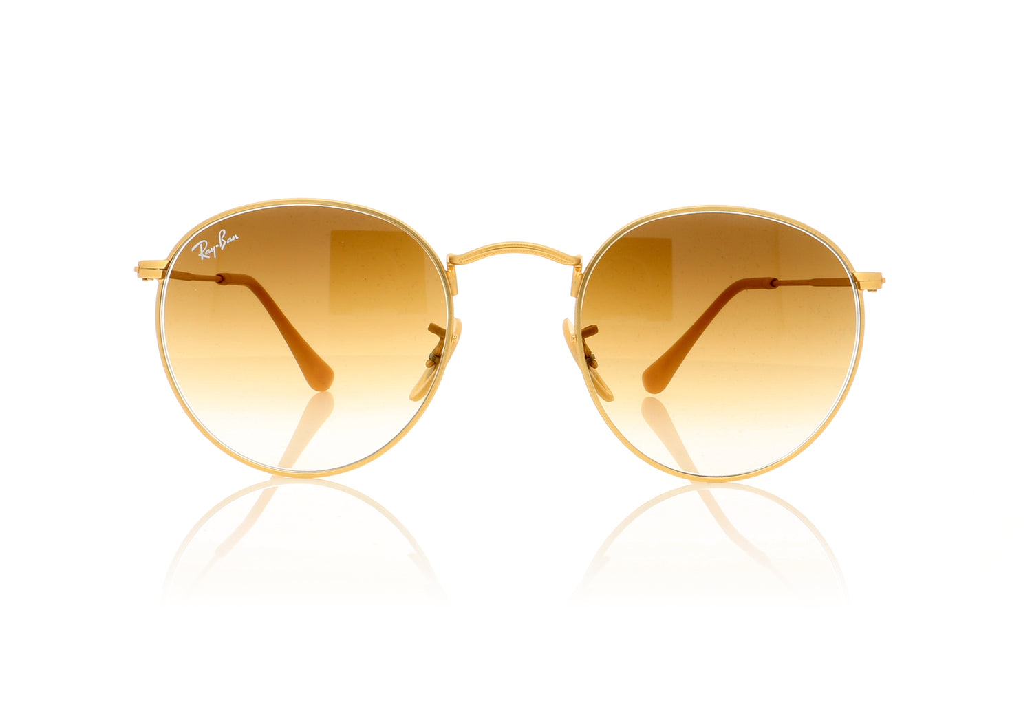 Ray-Ban RB3447 112/51 Matte gold Sunglasses - Front