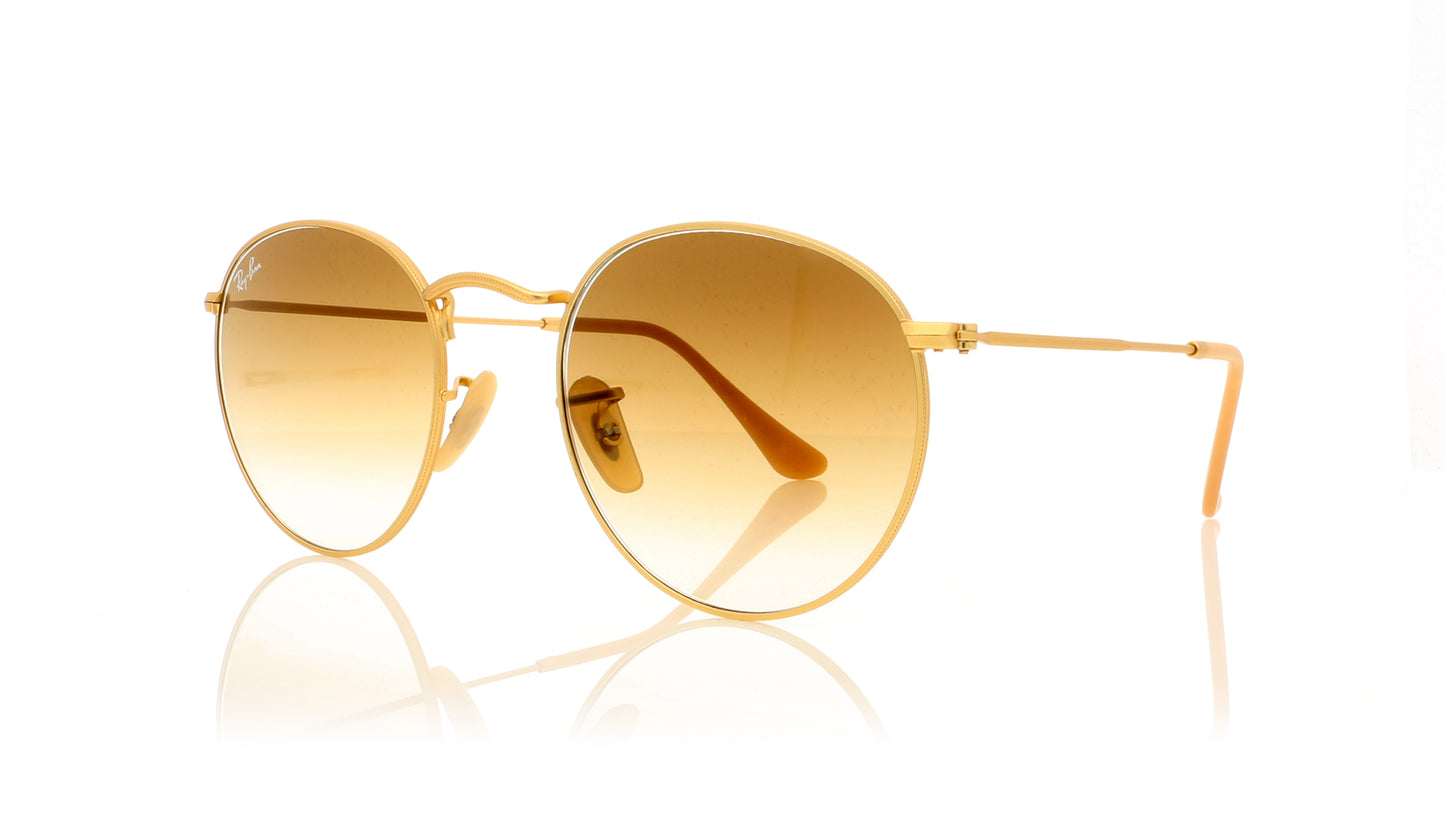 Ray-Ban RB3447 112/51 Matte gold Sunglasses - Angle