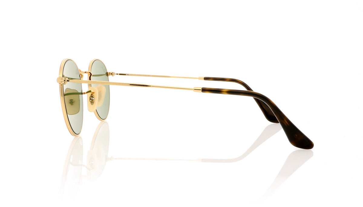 Ray-Ban RB 3447-N 0RB3447N 0018O Shiny Gold Sunglasses - Side
