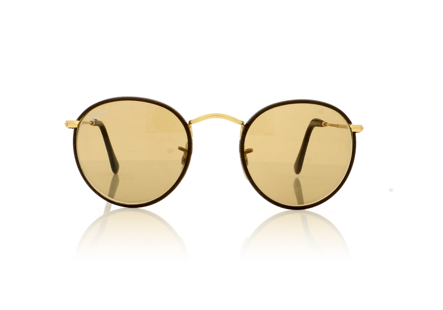 Ray-Ban Round Craft 112/53 Matte Arista Sunglasses - Front