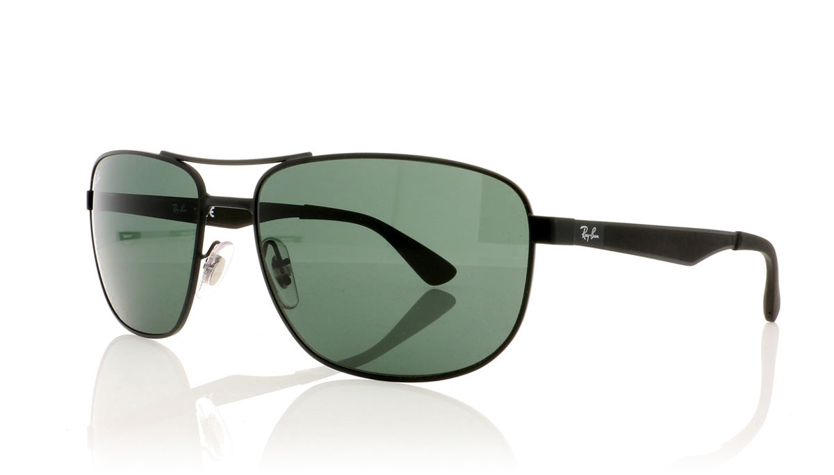 Ray-Ban RB3528 006/71 Black Sunglasses - Angle