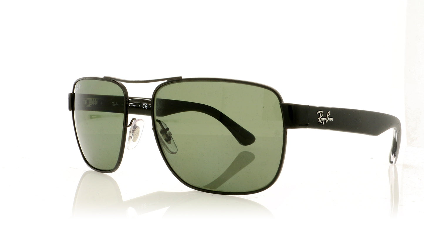 Ray-Ban RB3530 002/9A Black Sunglasses - Angle