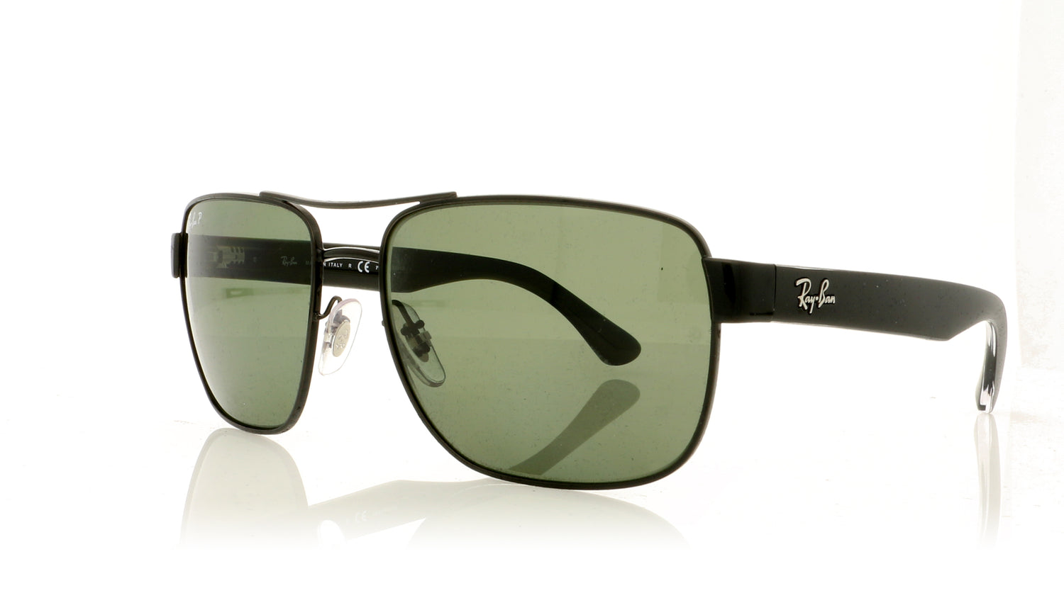 Ray-Ban RB3530 002/9A Black Sunglasses - Angle
