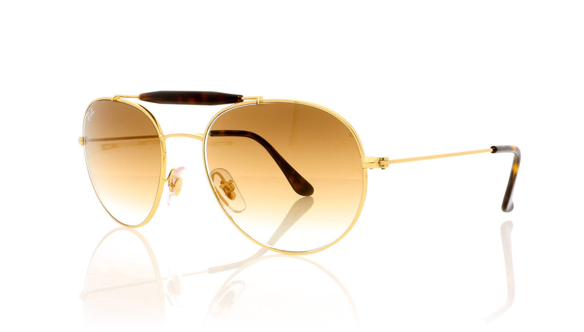 Ray-Ban RB3540 110/51 Gold  Sunglasses - Angle