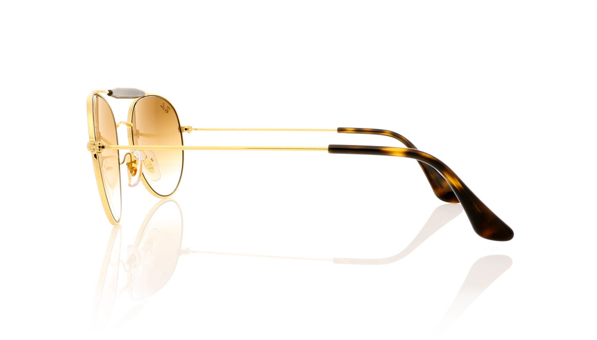 Ray-Ban RB3540 110/51 Gold  Sunglasses - Side