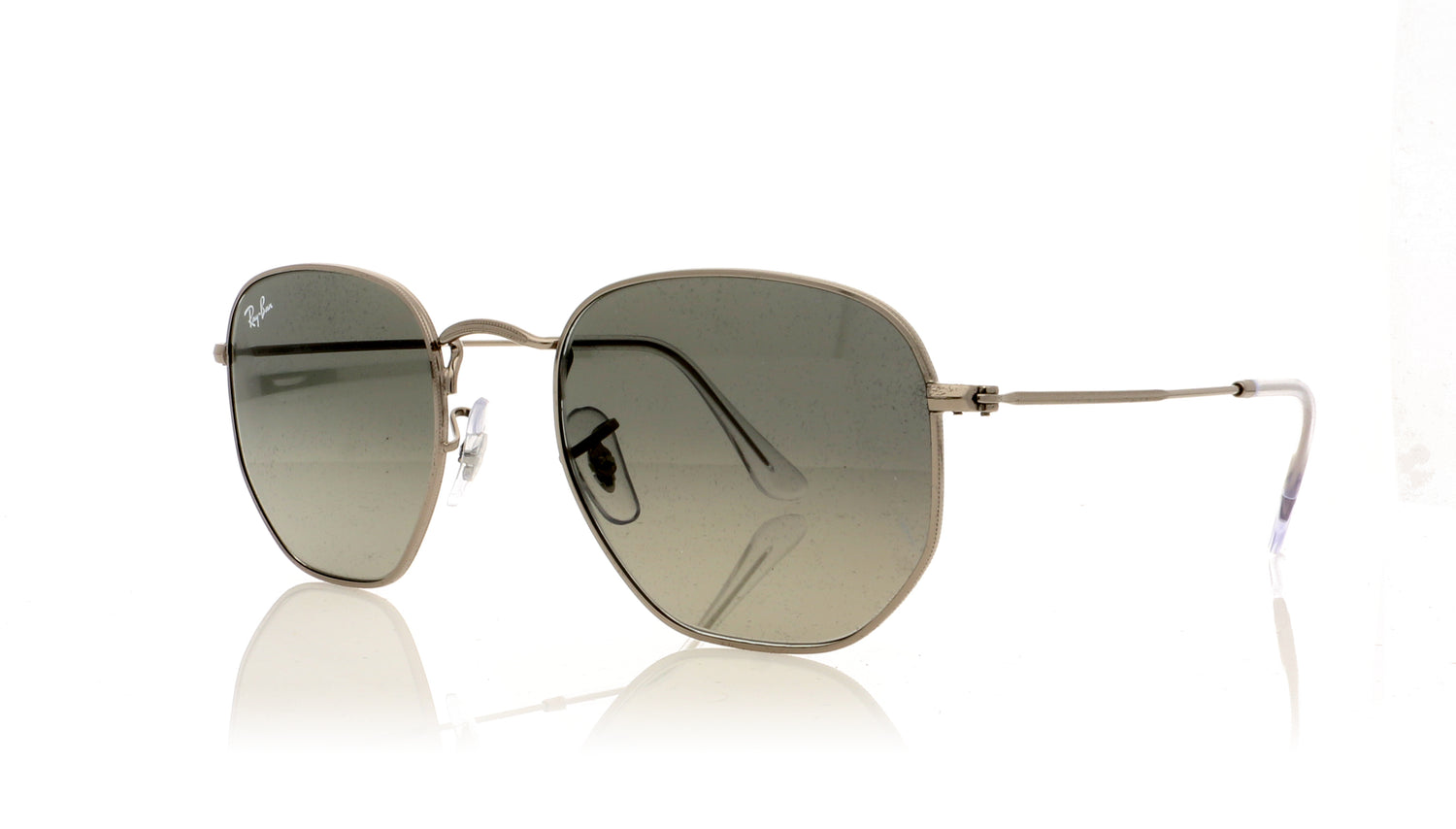 Ray-Ban RB3548N 004/71 Silver Sunglasses - Angle