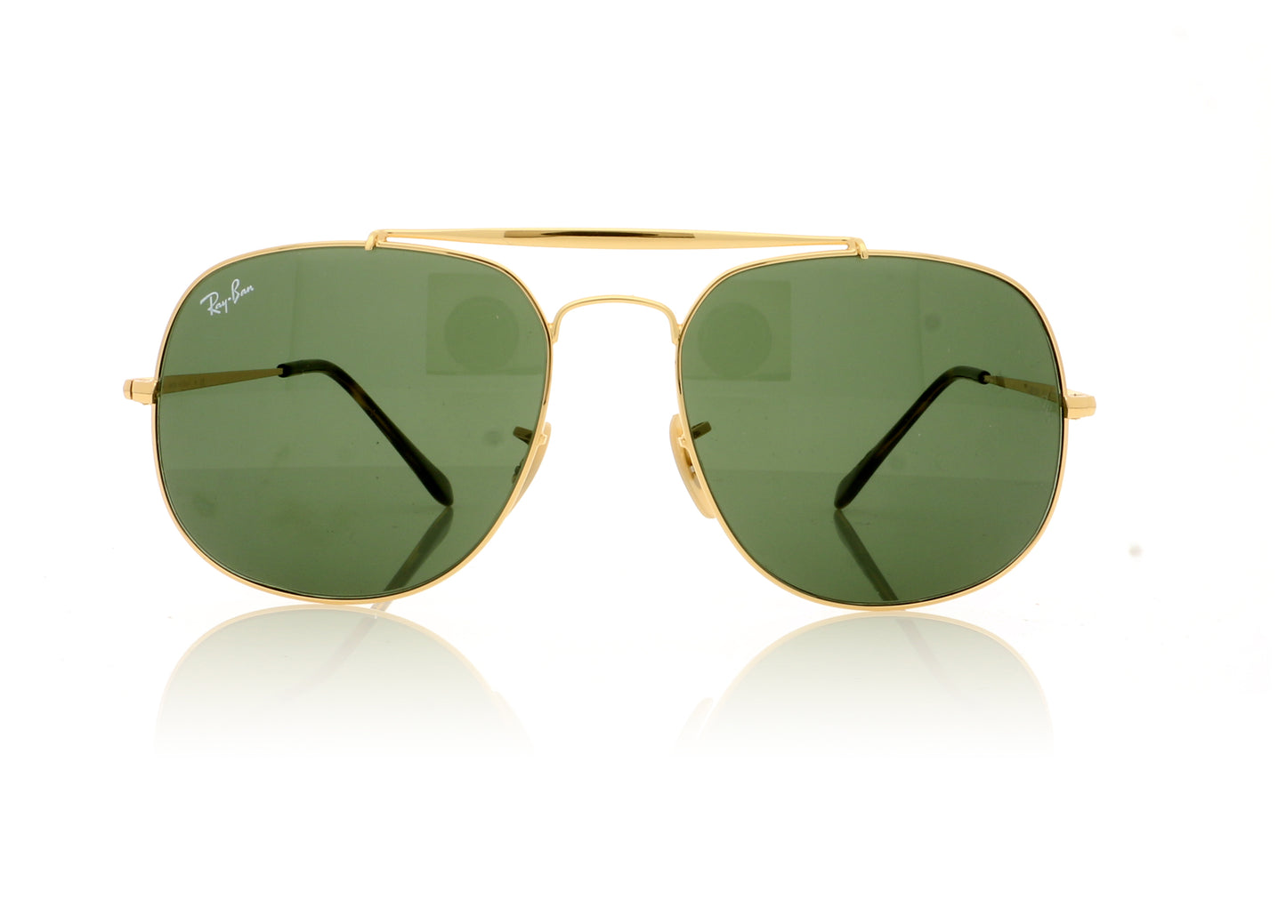 Ray-Ban The General 001/3F Gold Sunglasses - Front