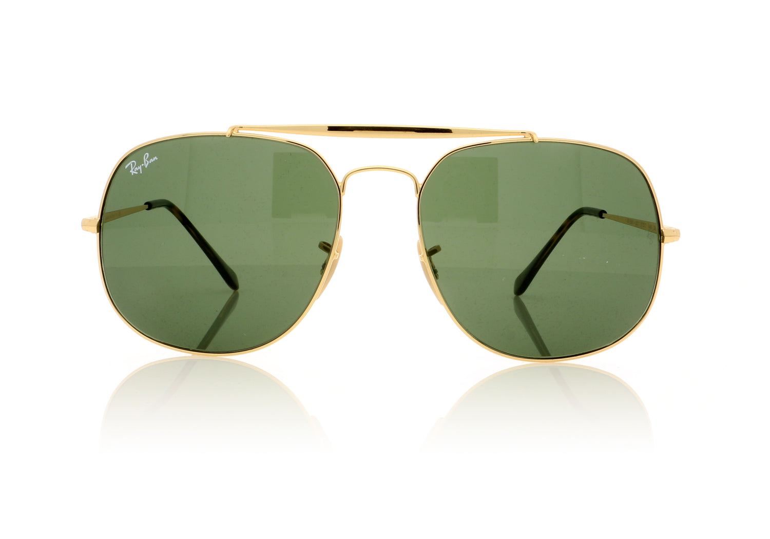 Ray-Ban General 0RB3561 1 Gold Sunglasses - Front