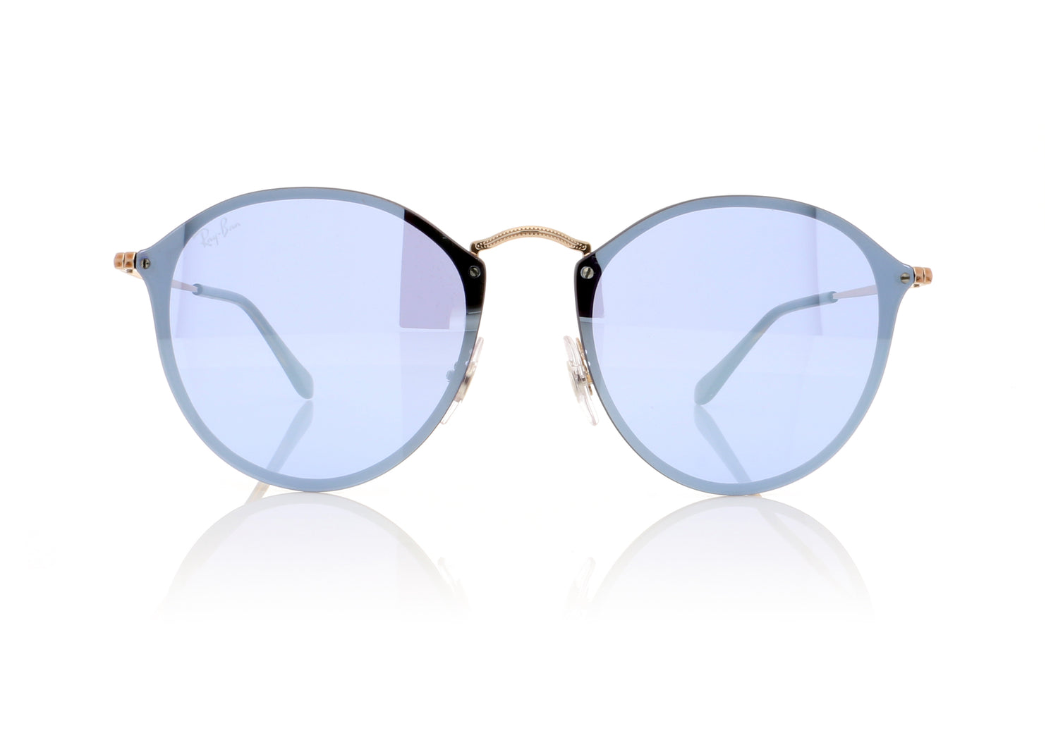 Ray-Ban Blaze round 0RB3574N 90351U Copper Sunglasses - Front