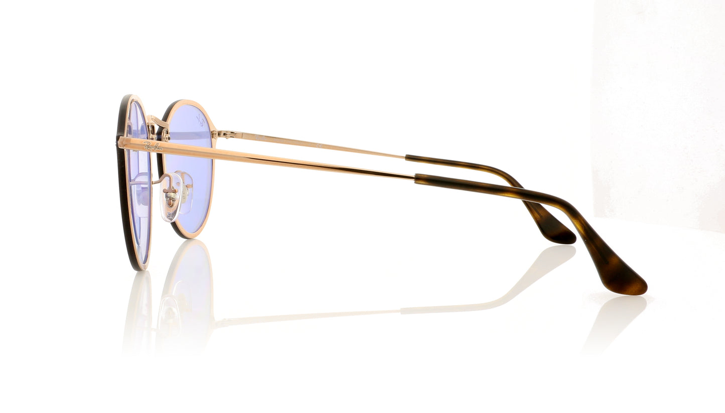 Ray-Ban Blaze round 0RB3574N 90351U Copper Sunglasses - Side