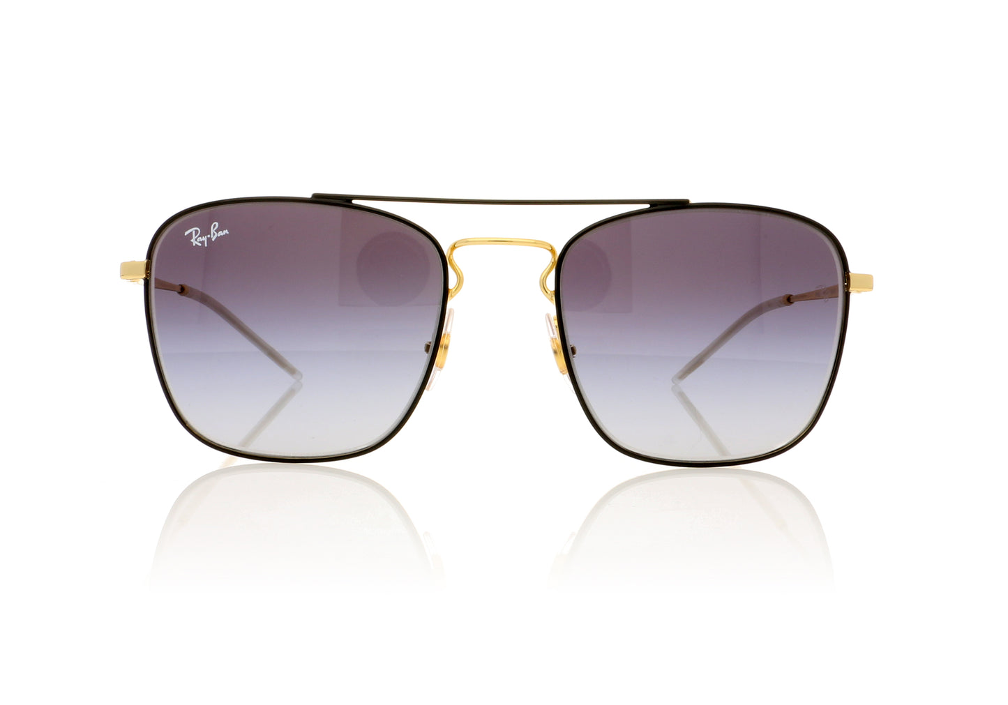 Ray-Ban RB3588 90548G Gold Sunglasses - Front