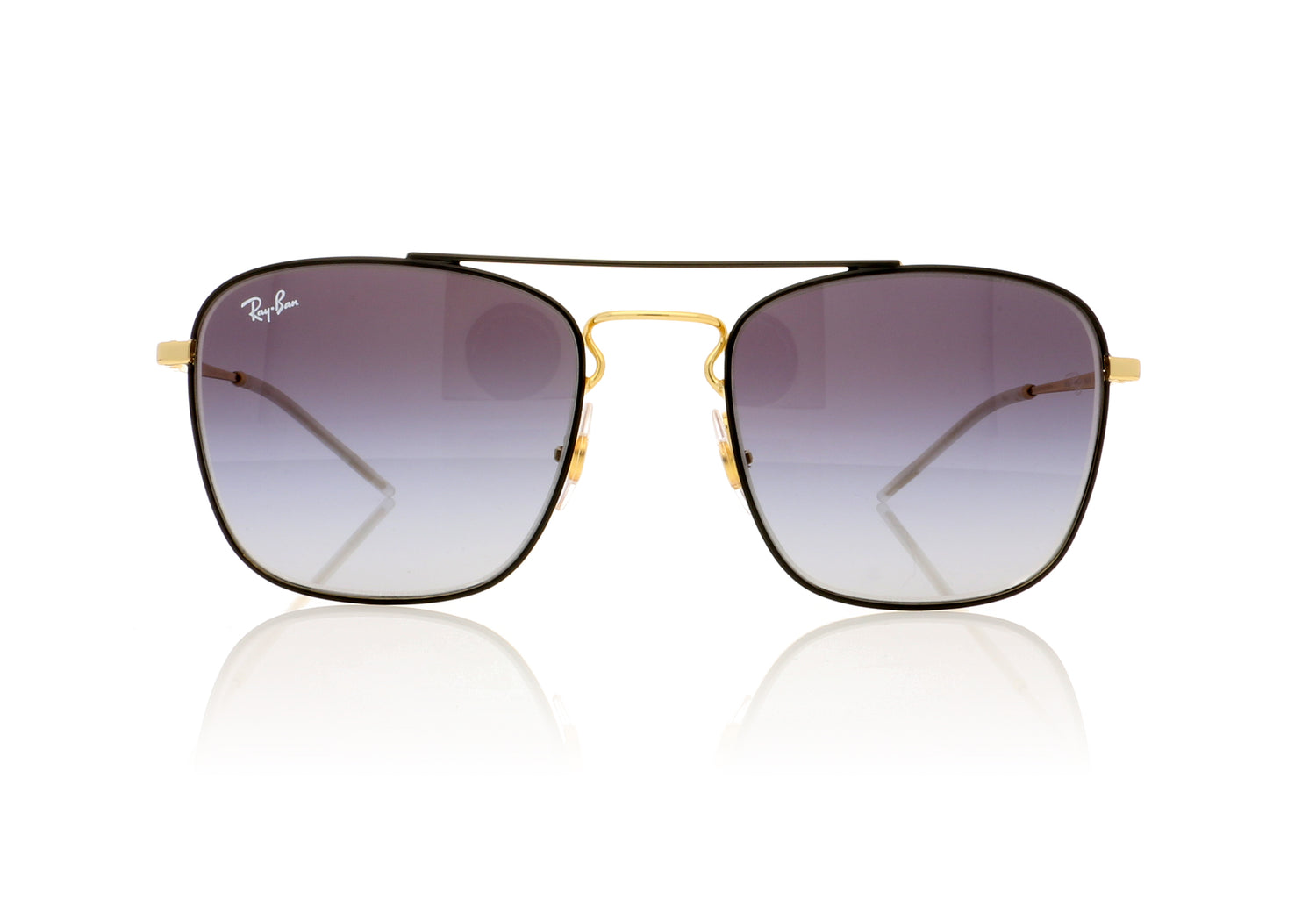 Ray-Ban RB3588 90548G Gold Sunglasses - Front