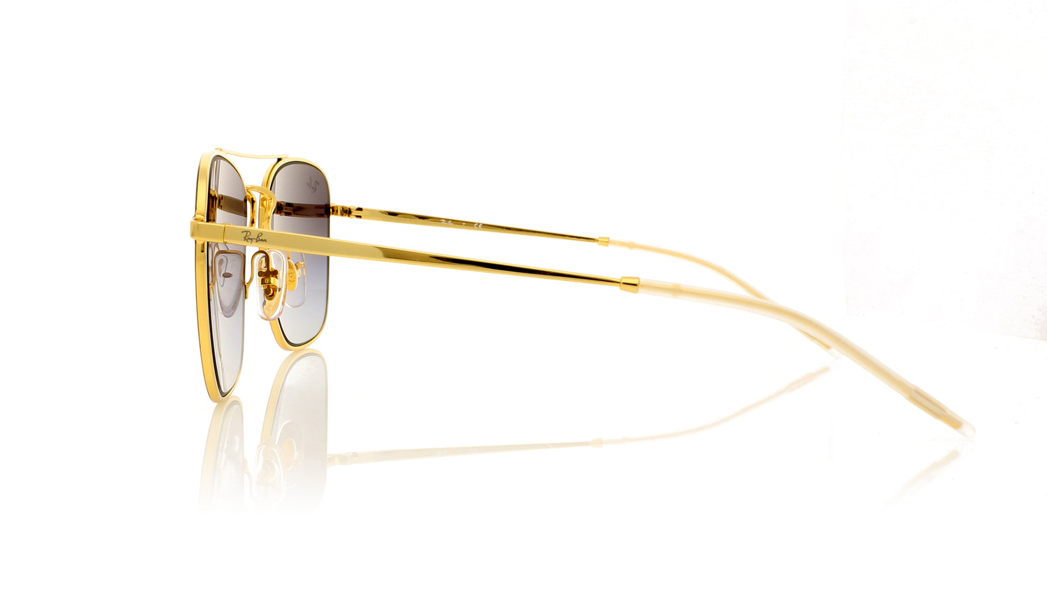 Ray-Ban RB3588 90548G Gold Sunglasses - Side
