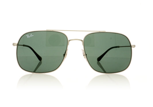 Ray-Ban RB3595 911671 Silver Sunglasses - Front