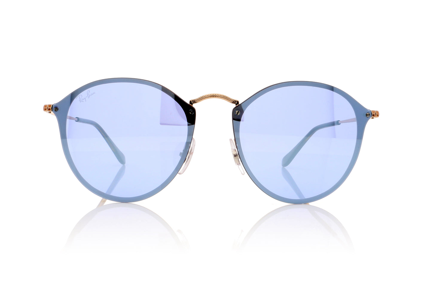 Ray-Ban RB647N RB3647N 1 Gold Sunglasses - Front