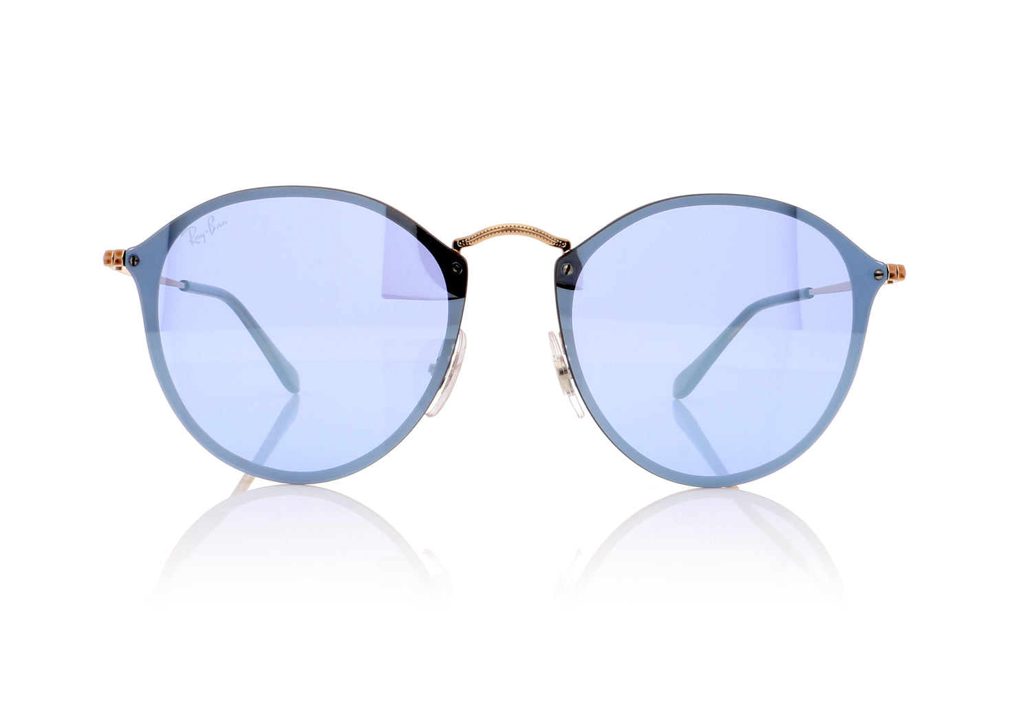 Ray-Ban RB647N RB3647N 1 Gold Sunglasses - Front