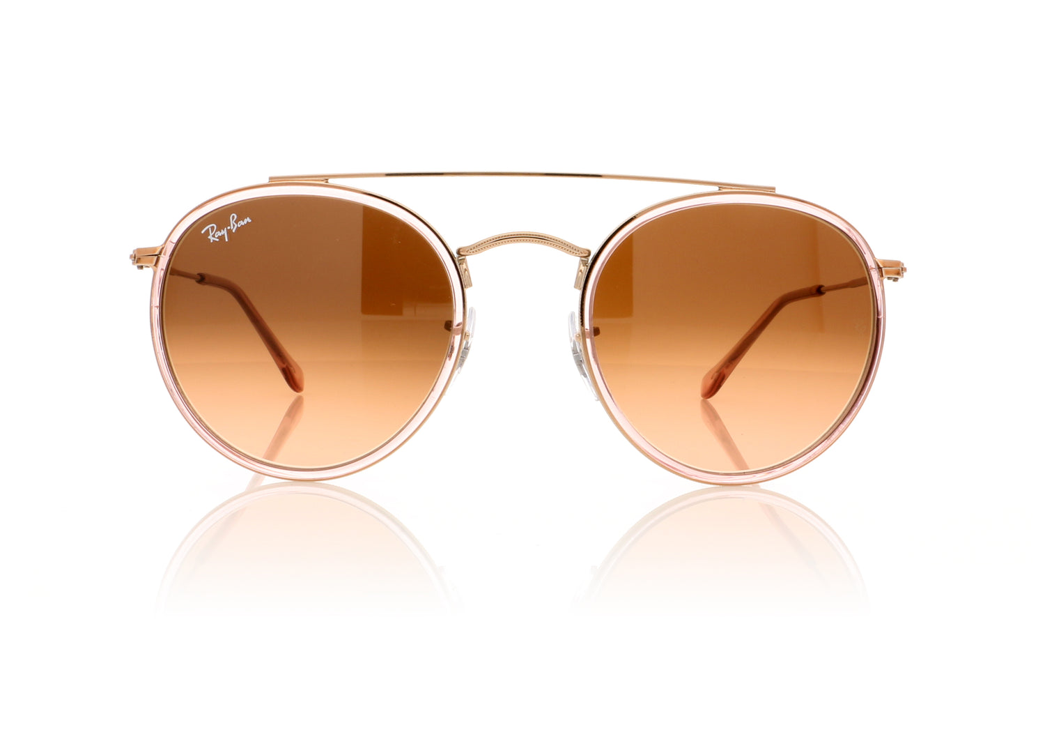 Ray-Ban RB3647N 9069A5 Pink Sunglasses - Front