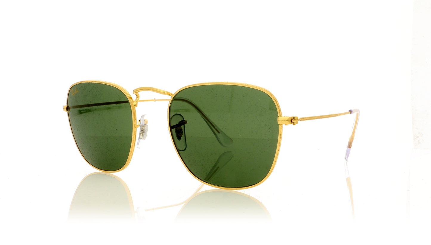 Ray-Ban RB3857 919631 Gold Sunglasses - Angle