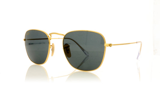 Ray-Ban RB3857 9196R5 Gold Sunglasses - Angle
