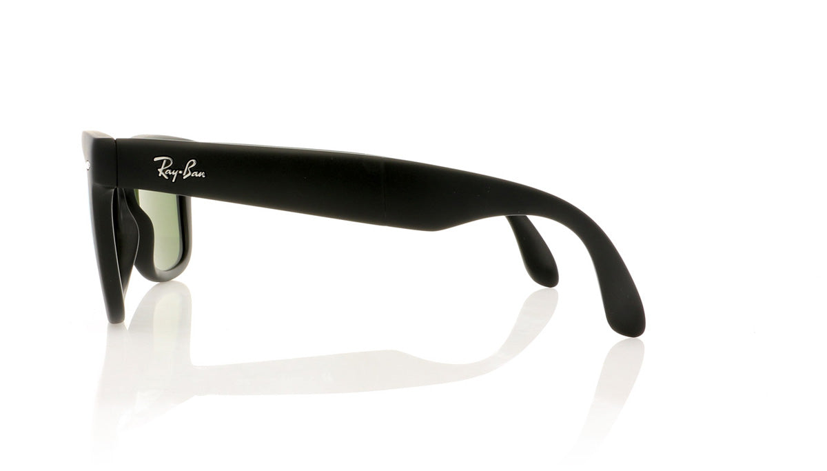 Ray-Ban Folding Wayfarer RB4105 601S1M Mt Black Sunglasses - Side