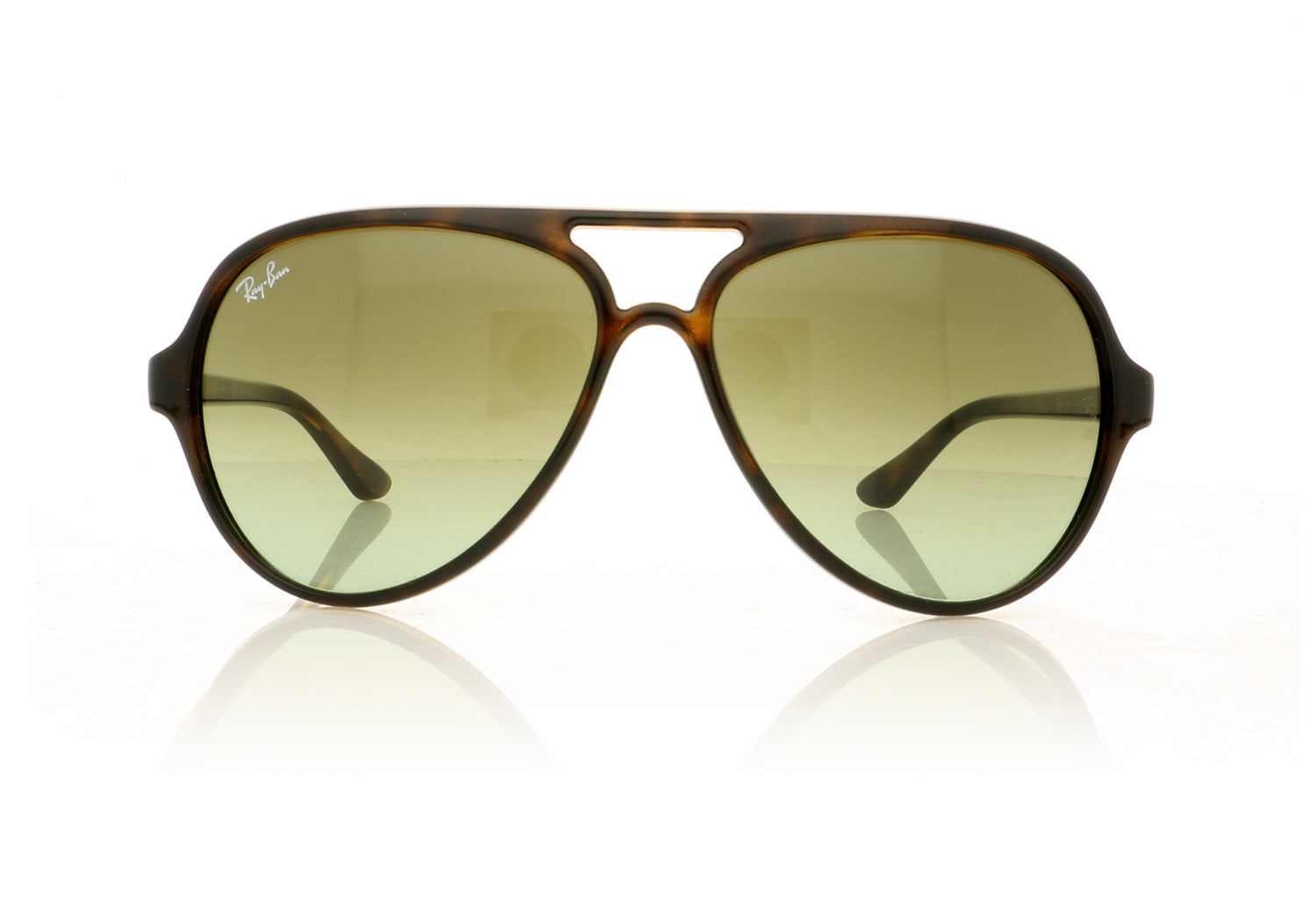 Ray-Ban Cats 5000 RB4125 710/A6 Havana Sunglasses - Front