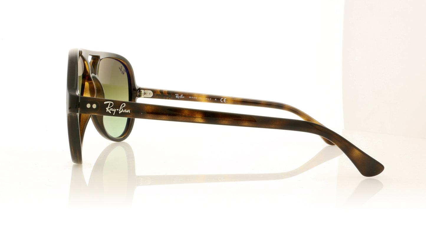 Ray-Ban Cats 5000 RB4125 710/A6 Havana Sunglasses - Side
