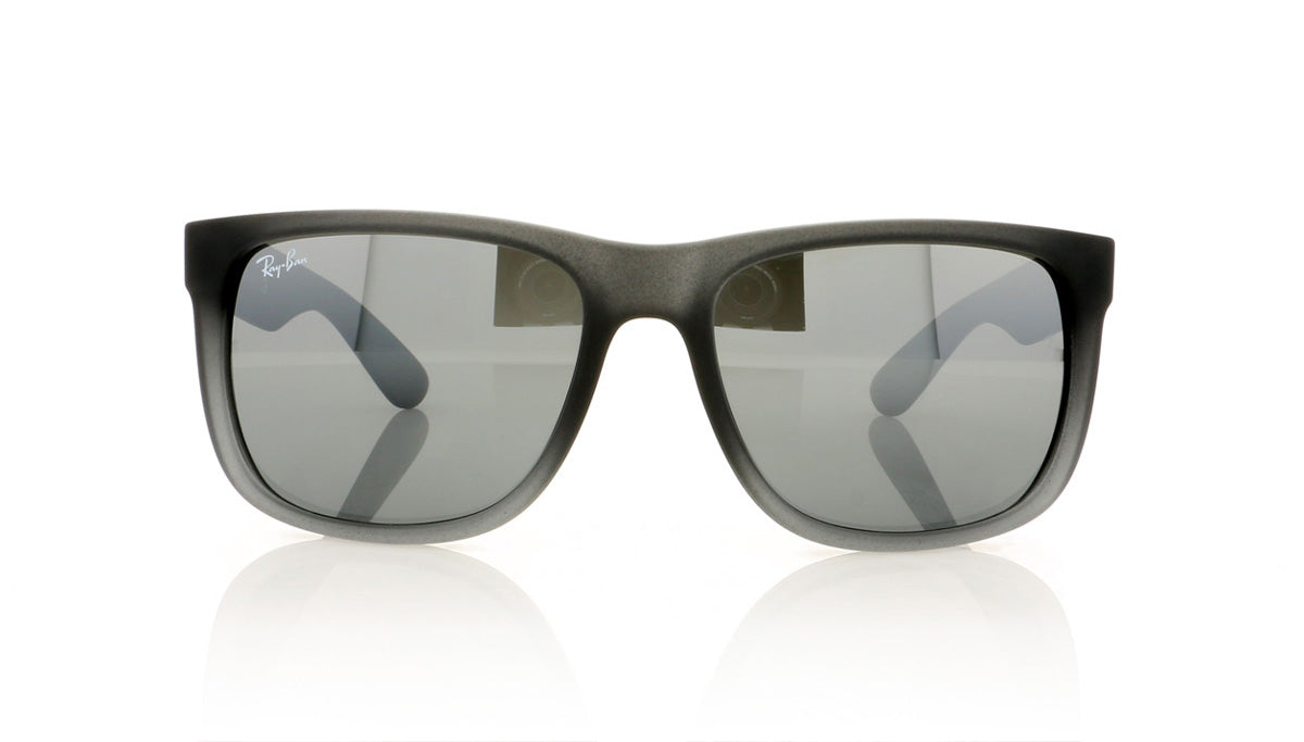 Ray-Ban Justin RB4165 852/88 Rubber Grey Sunglasses - Front
