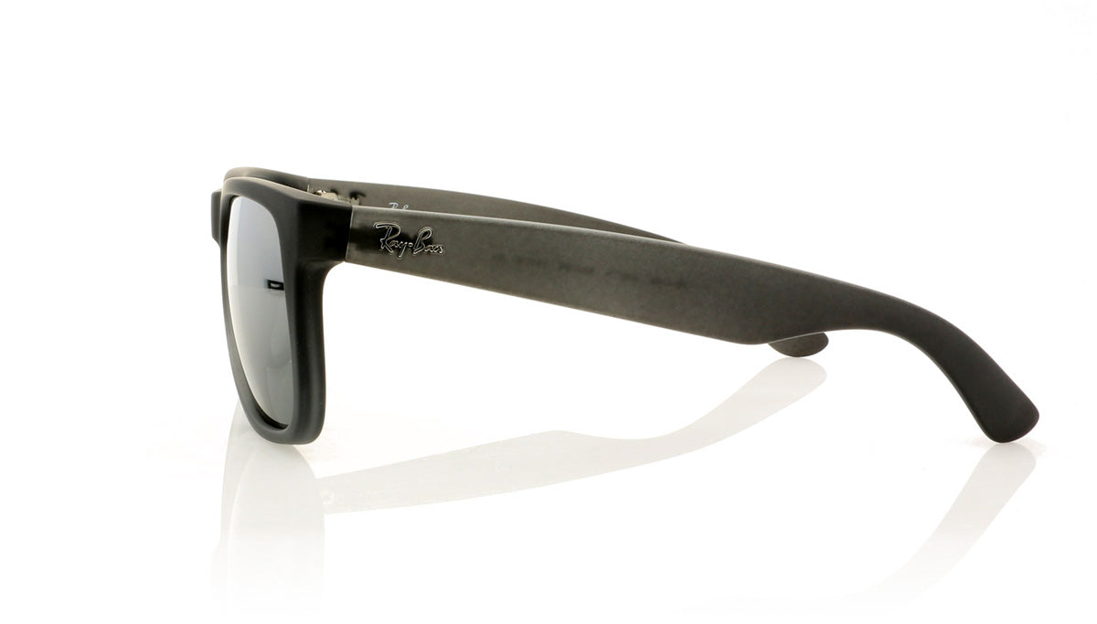 Ray-Ban Justin RB4165 852/88 Rubber Grey Sunglasses - Side