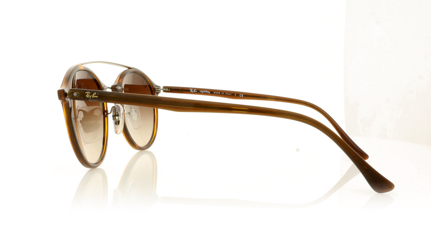 Ray-Ban 0RB4266 620113 Brown Sunglasses - Side