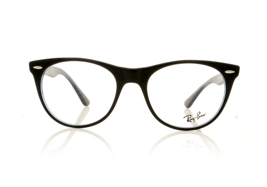 Ray-Ban Wayfarer Ii 5988 Grey On Top Trasparent Blue Glasses - Front
