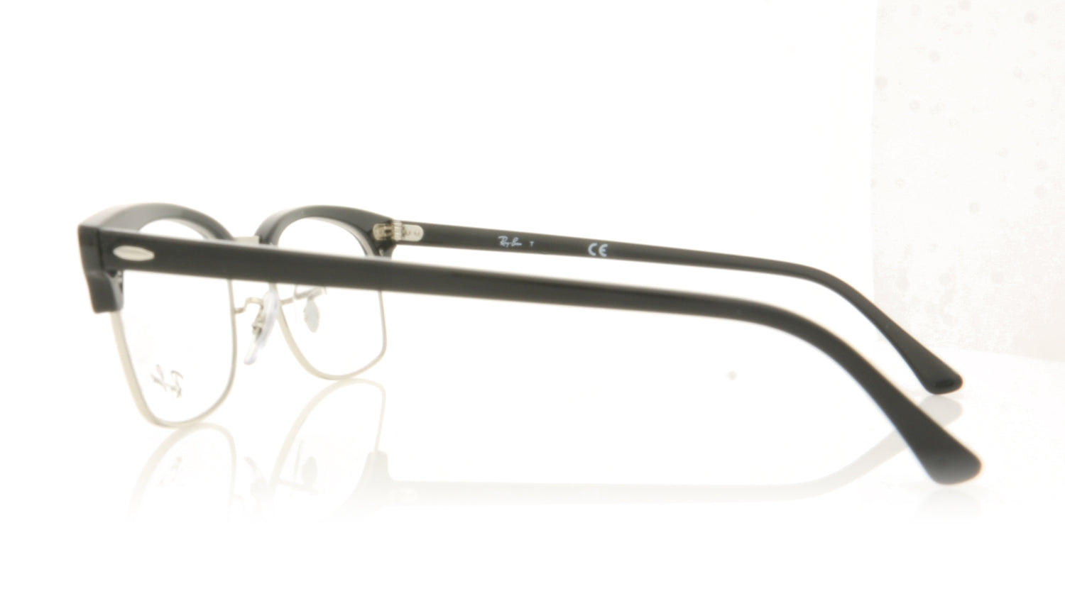 Ray-Ban 0RX3916V 2000 Shiny Black Glasses - Side