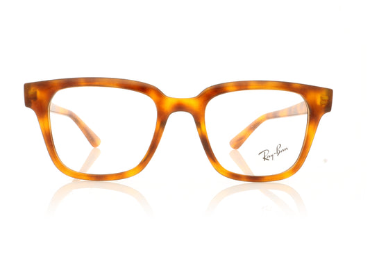 Ray-Ban RB4323 5977 Yellow Light Havana Glasses - Front