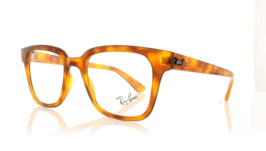 Ray-Ban RB4323 5977 Yellow Light Havana Glasses - Angle