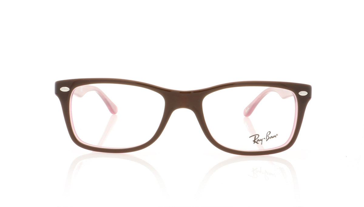 Ray-Ban 0RX5228 2126 Brown Glasses - Front