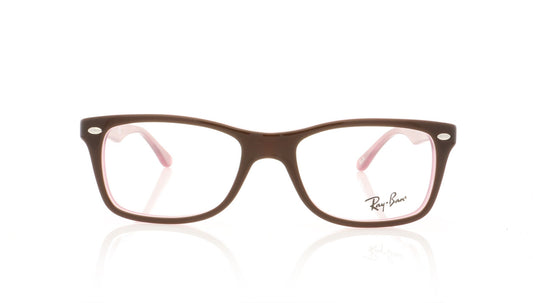 Ray-Ban 0RX5228 2126 Brown Glasses - Front