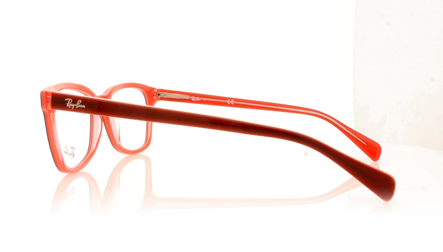 Ray-Ban 0RX5362 5777 Top Fuxia Glasses - Side