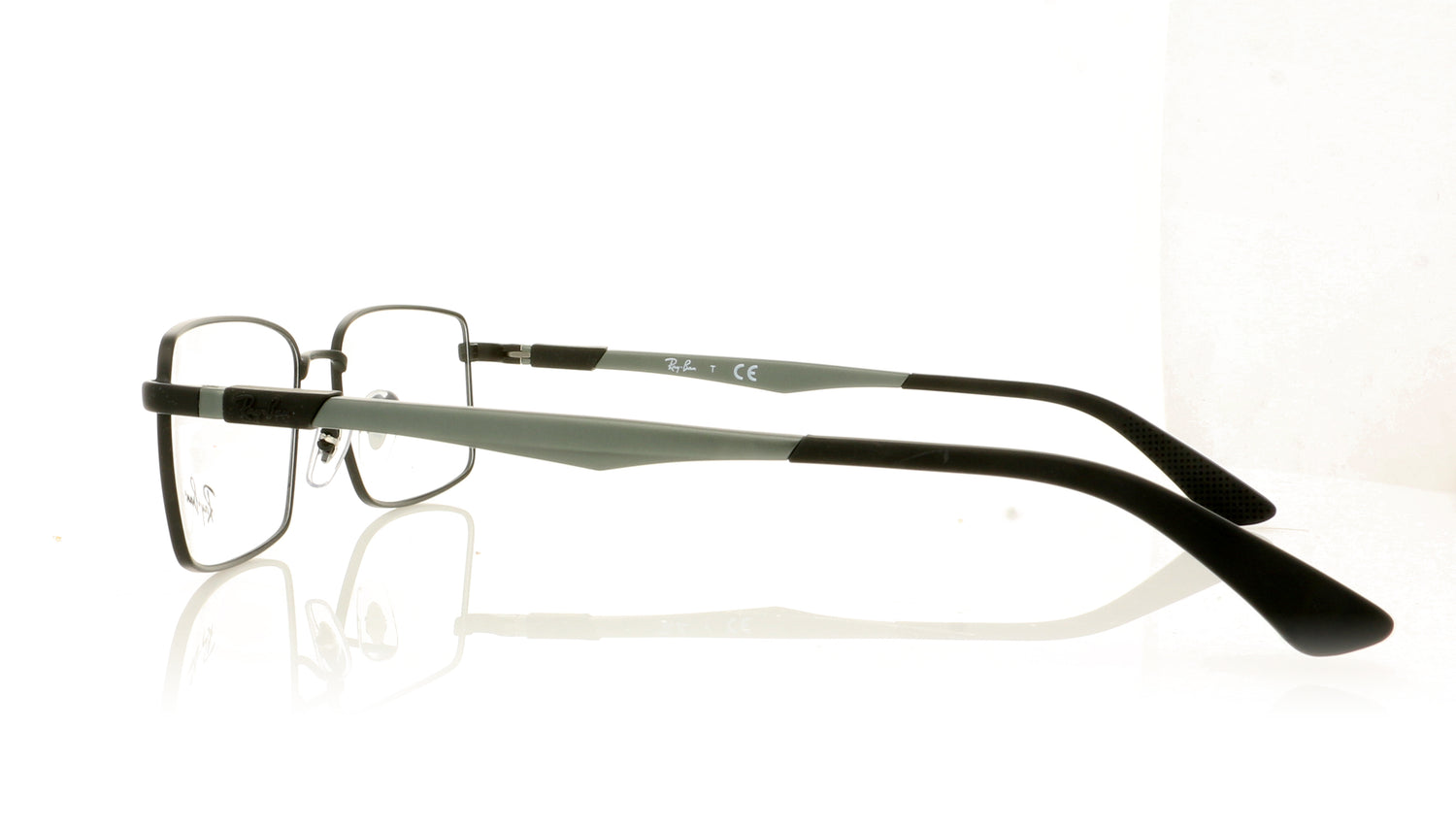 Ray-Ban 0RX6275 2503 Matte Black Glasses - Side