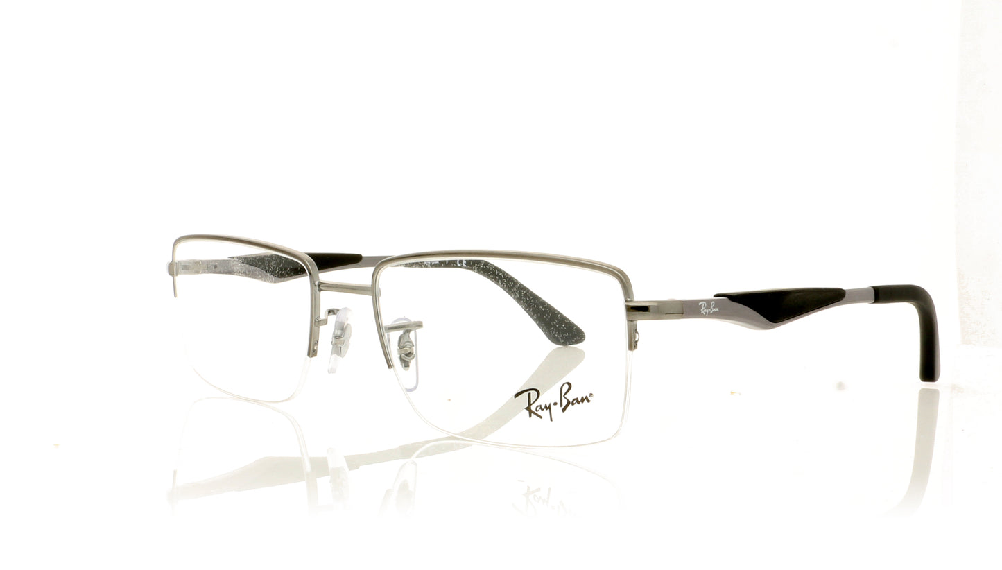 Ray-Ban RB6285 2502 Gunmetal Glasses - Angle