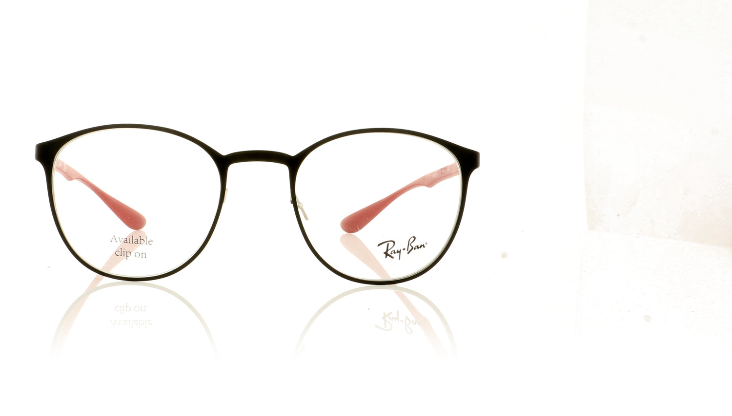 Ray-Ban 0RX6355 2997 Silver On Top Matte Black Glasses - Side