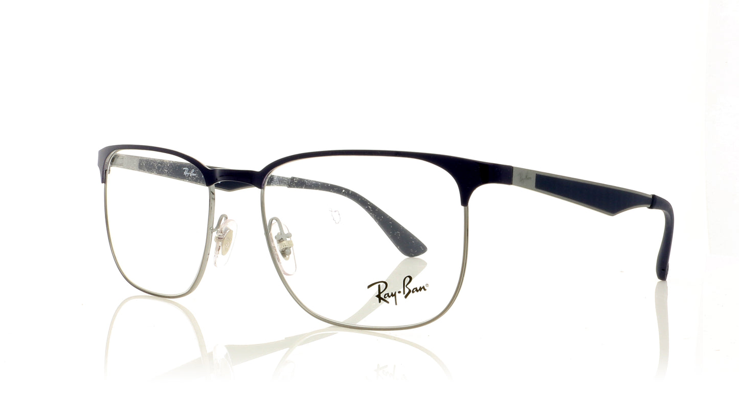 Ray-Ban RB6363 0RX6363 2947 Blue Glasses - Angle