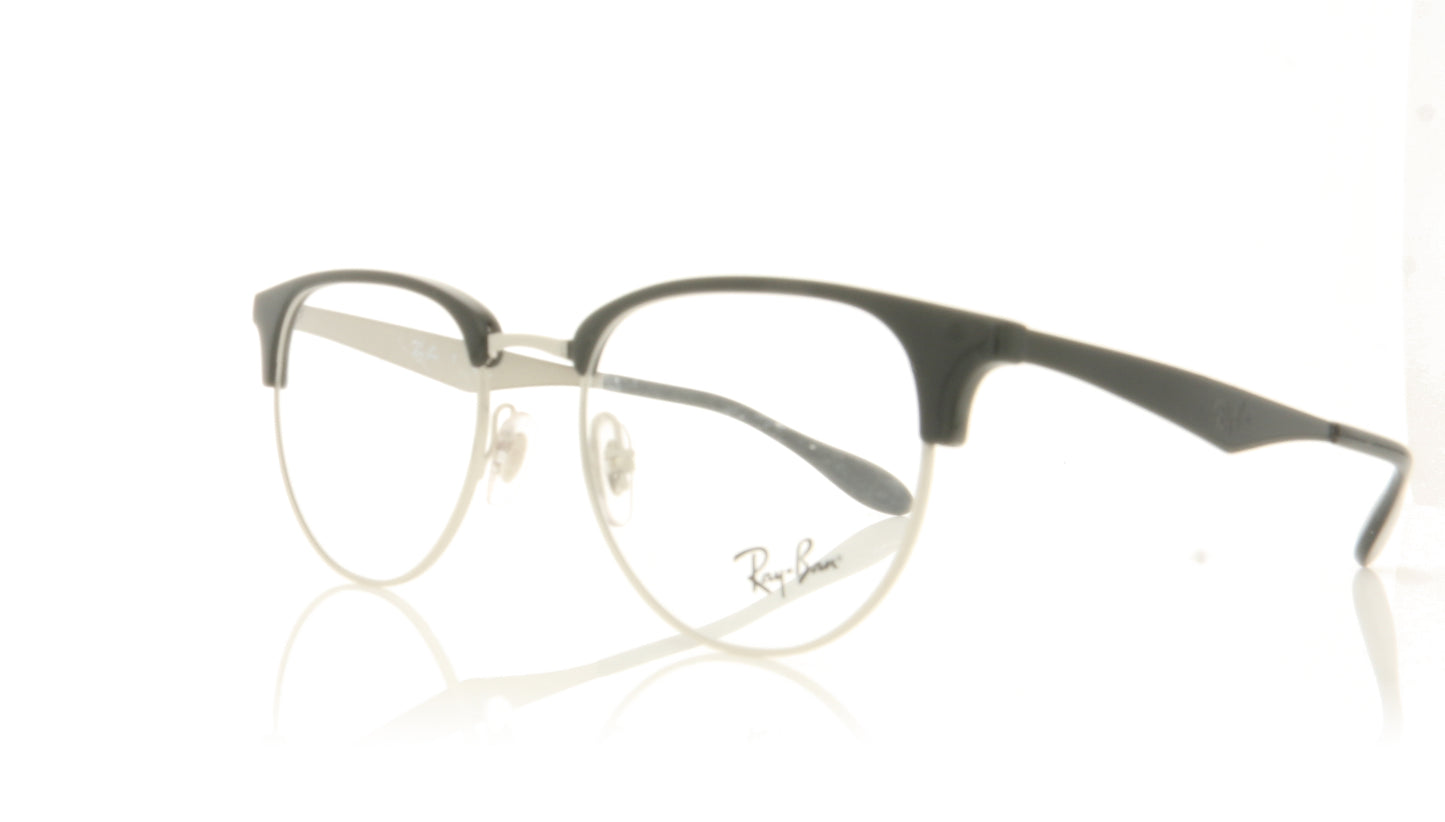 Ray-Ban 0RX6396 2932 Silver Glasses - Angle